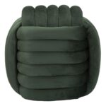 PUFF SOFTY VERDE CM 45X45X45 stile GLAM