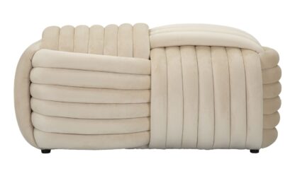 PANCA SOFTY CREMA CM 90X45X45 - immagine 2