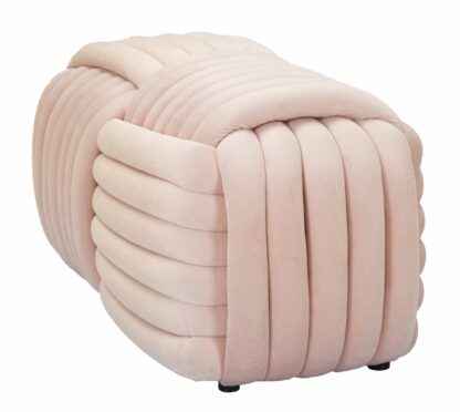 PANCA SOFTY ROSA CM 90X45X45 - immagine 3