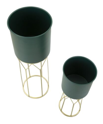 P/VASI GRENT STAND SET 2 PZ CM Ø 23X70-19X50 - immagine 2