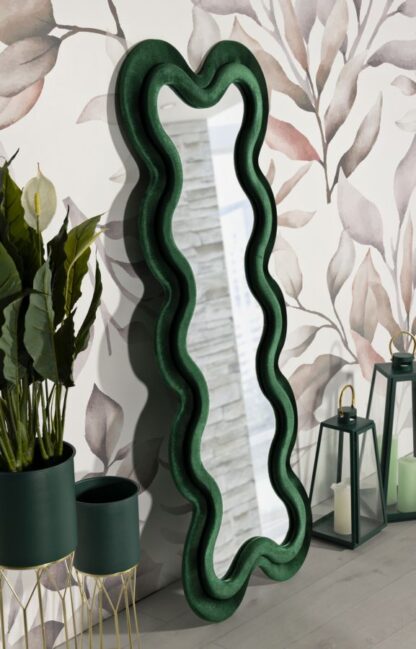 SPECCHIO DA MURO MONICA VERDE CM 58X4X160 - immagine 8