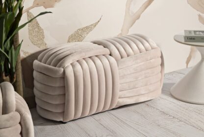 PANCA SOFTY ROSA CM 90X45X45 - immagine 8