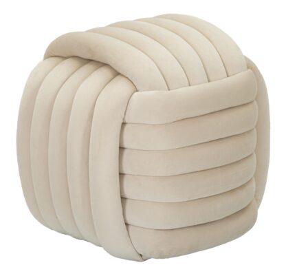 PUFF SOFTY CREMA CM 45X45X45 - immagine 2