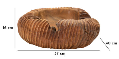 S/TASCHE GARIT IN TEAK RIC. CM 37X40X16 (PEZZI UNICI - NON RIP. IN SERIE) - immagine 10