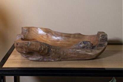 S/TASCHE NARRO IN TEAK RICICLATO CM 29X40X10 (PEZZI UNICI - NON RIP. IN SERIE) - immagine 9