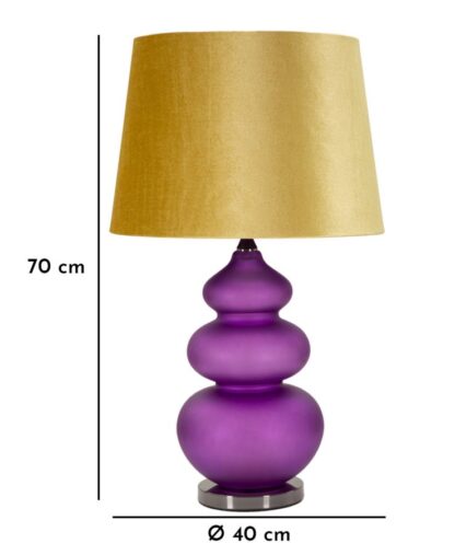 LAMPADA DA TAVOLO MILVA THREE CM Ø 40X70 - immagine 6