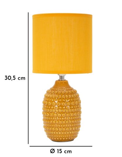 LAMPADA DA COMODINO POINTS OCRA CM Ø 15X 30,5 - immagine 6