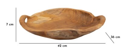 S/TASCHE WAHAN IN TEAK RICICLATO CM  42X36X7 (PEZZI UNICI - NON RIP. IN SERIE) - immagine 9