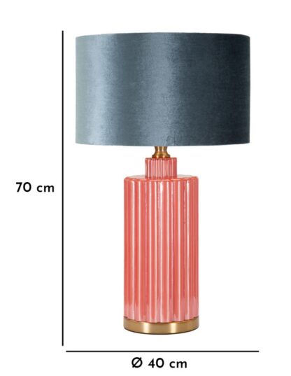 LAMPADA DA TAVOLO HELENE TOWER CM Ø40X70 - immagine 6