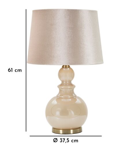 LAMPADA DA TAVOLO PERLY TOWER CM Ø 37,5X61 - immagine 6