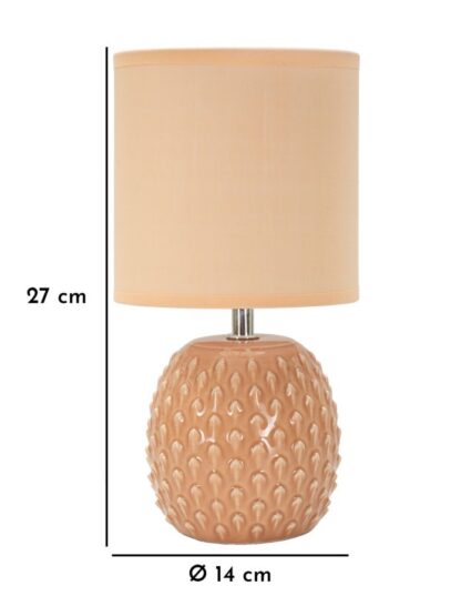 LAMPADA DA COMODINO PONTUS PESCA CM Ø 14X27 - immagine 6