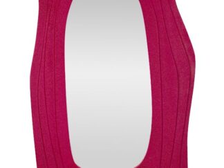 SPECCHIO DA MURO DAFNE FUXIA CM 90X4X165