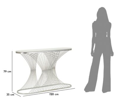 CONSOLE STRIPE CM 120X35X79 - immagine 7