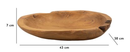 S/TASCHE TIPISAN IN TEAK RIC. CM 43X38X7 (PEZZI UNICI - NON RIP. IN SERIE) - immagine 9