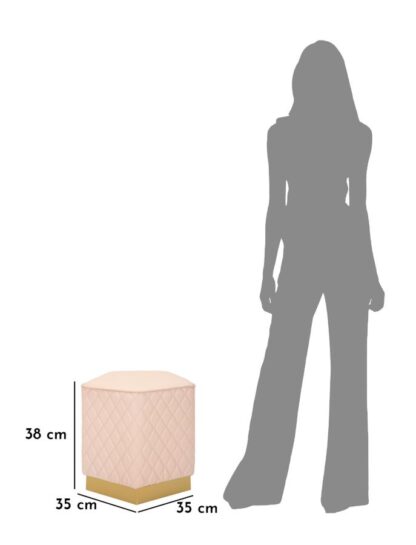 PUFF PENTAGONALE SHARON CM 35X35X38 - immagine 8