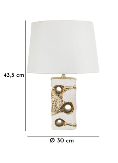 LAMPADA DA TAVOLO FLORIDA CM Ø30X43,5 - immagine 6