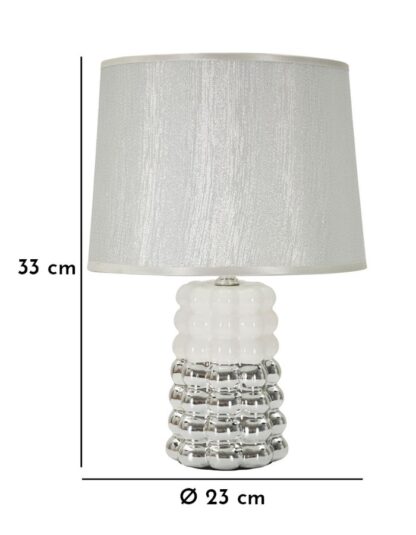 LAMPADA DA TAVOLO LACE CM Ø 23X33 - immagine 6