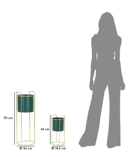 P/VASI GRENT SLIM SET 2 PZ CM Ø 24X70-19,5X45 - immagine 7