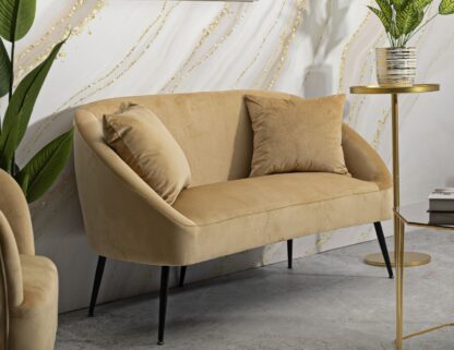 DIVANETTO BROWY C/CUSINI CM 137X69X79 - immagine 11