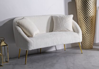 DIVANETTO SOFFY C/CUSCINI CM 137X69X79 - immagine 9