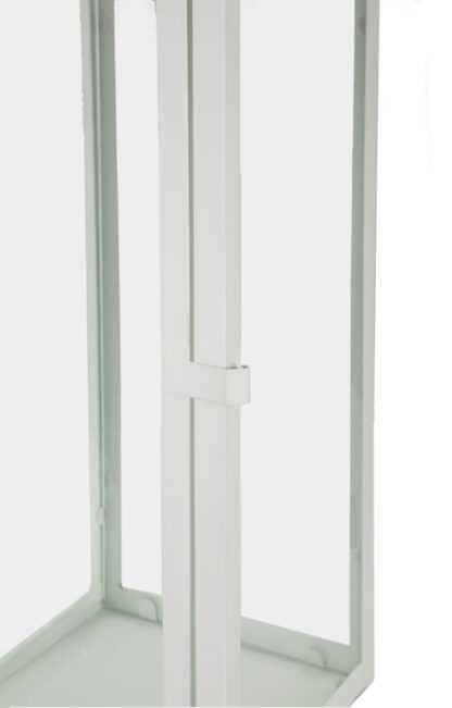 LANTERNE WHITE SET 3 PZ CM 22X22X66-18X18X49,5-14X14X39 - immagine 4