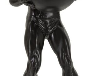 STATUETTA ATLAS CM 18,5X20,5X43,5