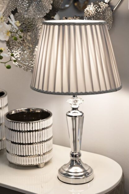 LAMPADA DA TAVOLO SILVERY CM Ø 30X56 - immagine 6