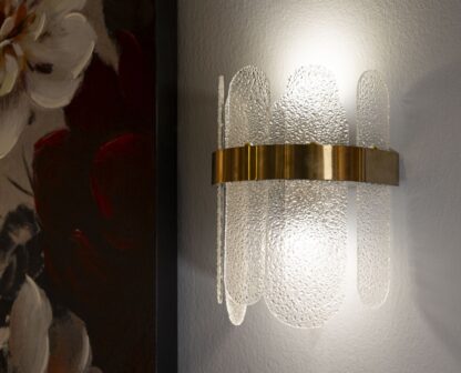 LAMPADA DA MURO GRIS CM 20X14X28 - immagine 6