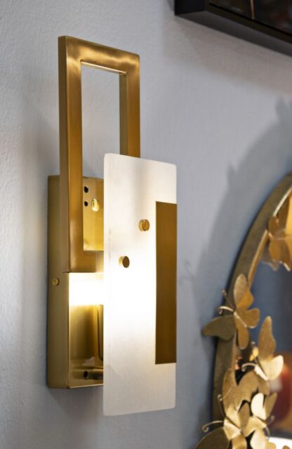 LAMPADA DA MURO CUBE CM 15X8X33 - immagine 5
