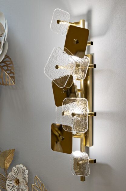 LAMPADA DA MURO GLASSY CM 24X13X76 - immagine 6