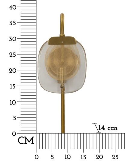 LAMPADA DA MURO SOFTY CM 15X14X38 - immagine 7