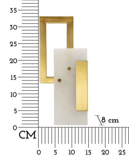 LAMPADA DA MURO CUBE CM 15X8X33 - immagine 6