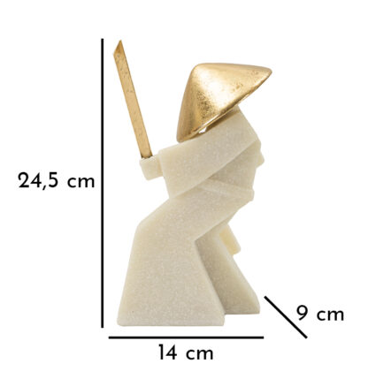 SAMURAI TOKU QUARZY -B- CM 14X9X24,5 - immagine 8