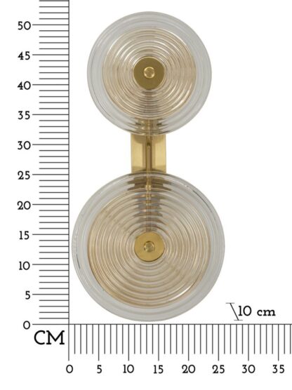LAMPADA DA MURO VENICE CM 25X10X52 - immagine 6