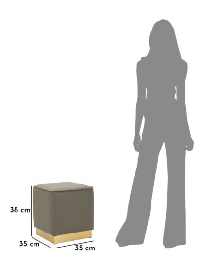 PUFF QUADRATO SHARON CM 35X35X38 - immagine 7