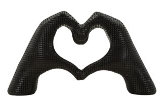 SCULTURA LOVER BLACK CM 25X7,5X13,5