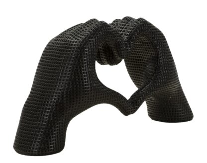 SCULTURA LOVER BLACK CM 25X7,5X13,5 - immagine 2
