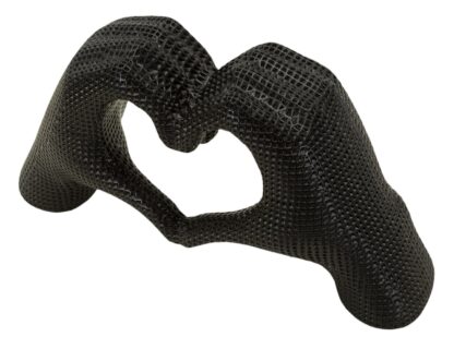 SCULTURA LOVER BLACK CM 25X7,5X13,5 - immagine 3