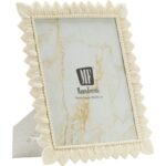 CORNICE LIGHT LEAF CM 26,9X1,8X31,8 (MISURA INTERNA CM 20X25) stile GLAM