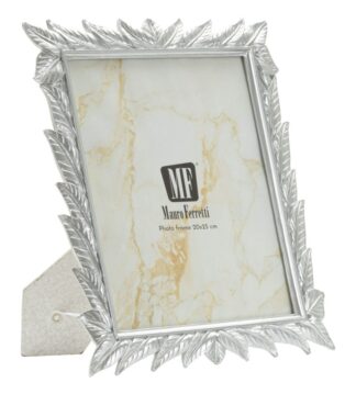 CORNICE LEAVY SILVER CM 27X2X32,3 (MISURA INTERNA CM 20X25)