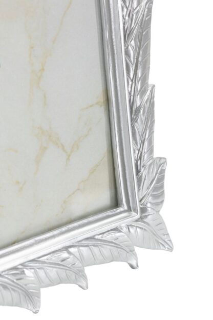 CORNICE LEAVY SILVER CM 27X2X32,3 (MISURA INTERNA CM 20X25) - immagine 4
