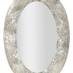 SPECCHIO ARGELUX OVALE CM 87,5X6,5X128 (MISURA SPECCHIO CM 55X93)