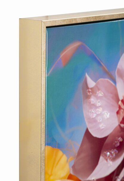 DIPINTO SU TELA LACCATO MARTY C/CORNICE -B- CM 62X4X92 - immagine 3