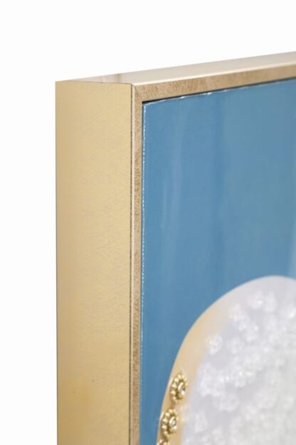 DIPINTO SU TELA LACCATO DORI C/CORNICE -B- CM 62X4X92 - immagine 3