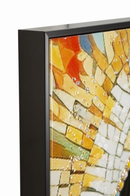 DIPINTO SU TELA LACCATO MADONNA -A- C/CORNICE CM 72X4X102 - immagine 3