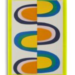 STAMPA SU TELA POP ART C/CORNICE -A- CM 50X3,3X70