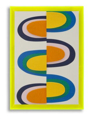 STAMPA SU TELA POP ART C/CORNICE -A- CM 50X3,3X70