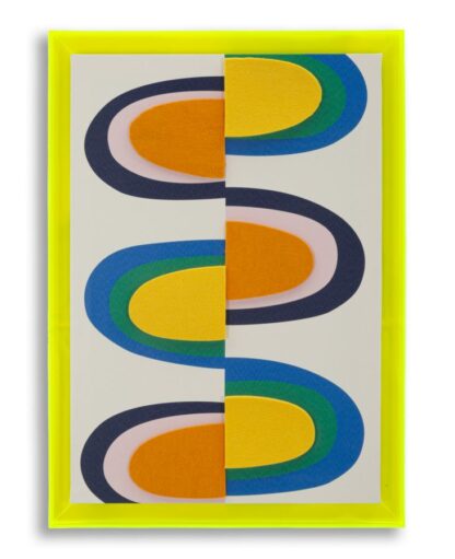 STAMPA SU TELA POP ART C/CORNICE -A- CM 50X3,3X70