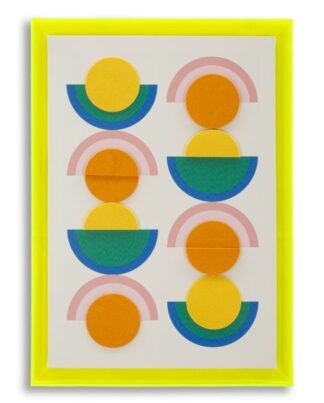 STAMPA SU TELA POP ART C/CORNICE -B- CM 50X3,3X70