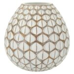 VASO RESINA TIBET CM Ø 27X27